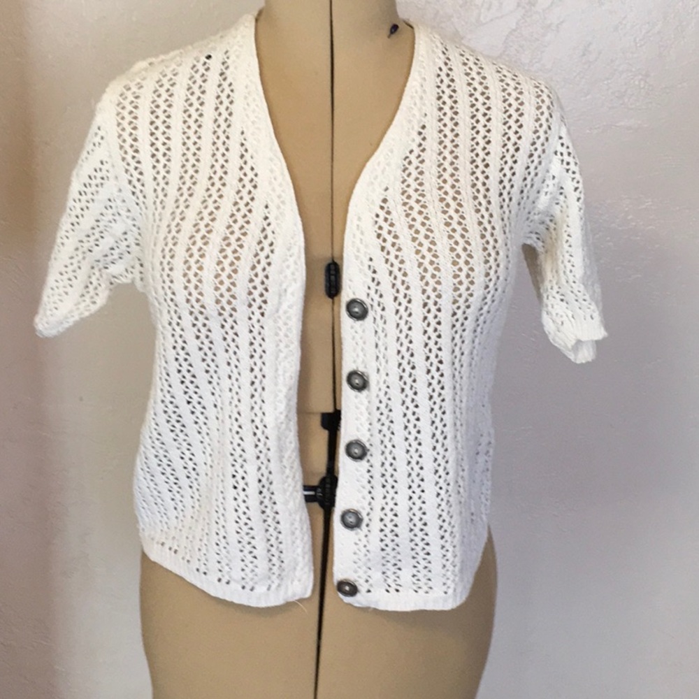 Short sleeved cardigan by Fine Women’s Apparel ALPS